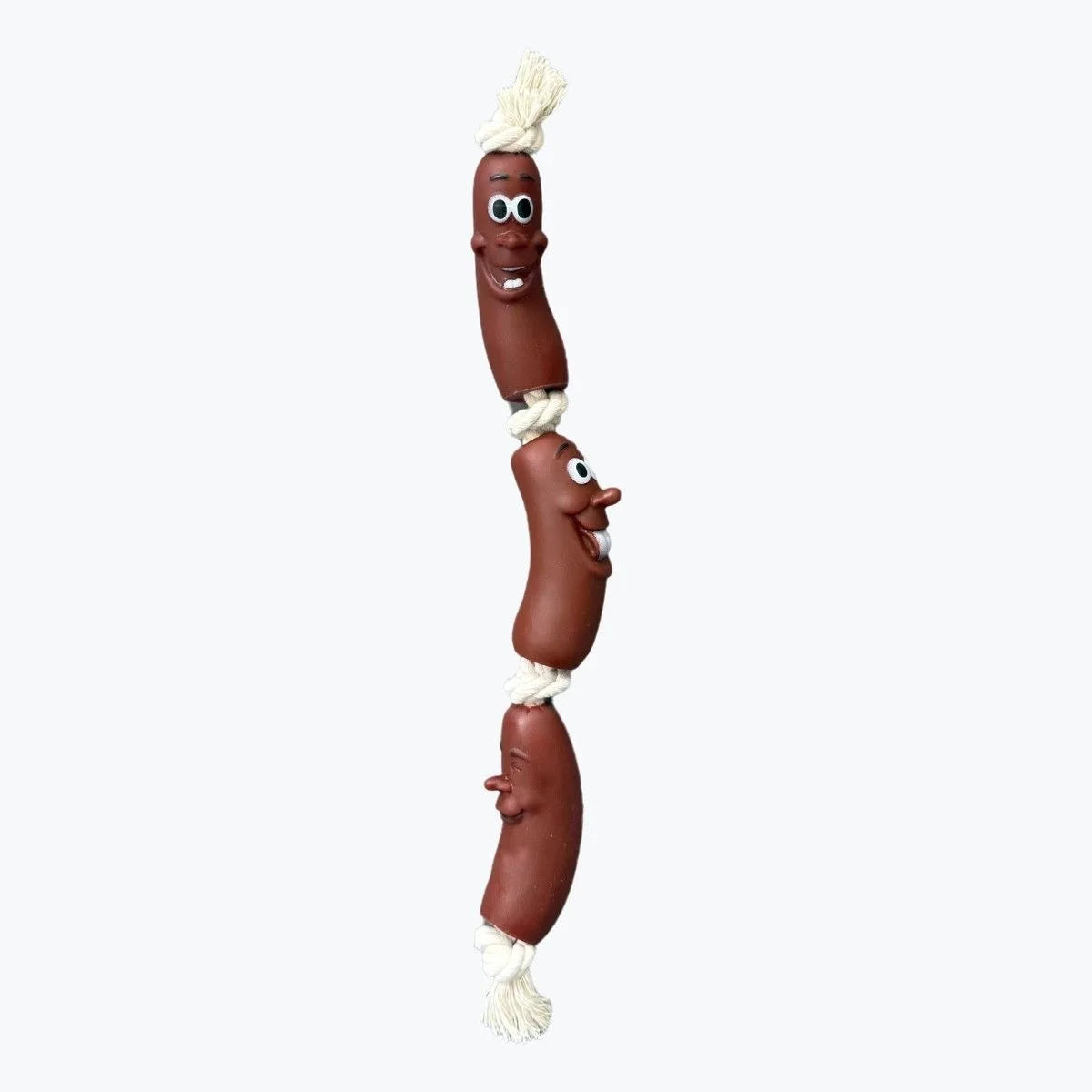Dogs Pet Sausage Toy Interactive Training Pull Cotton Rope Cotton Rope Resistant Bite Grinding Interactive Funny Pet Supplies