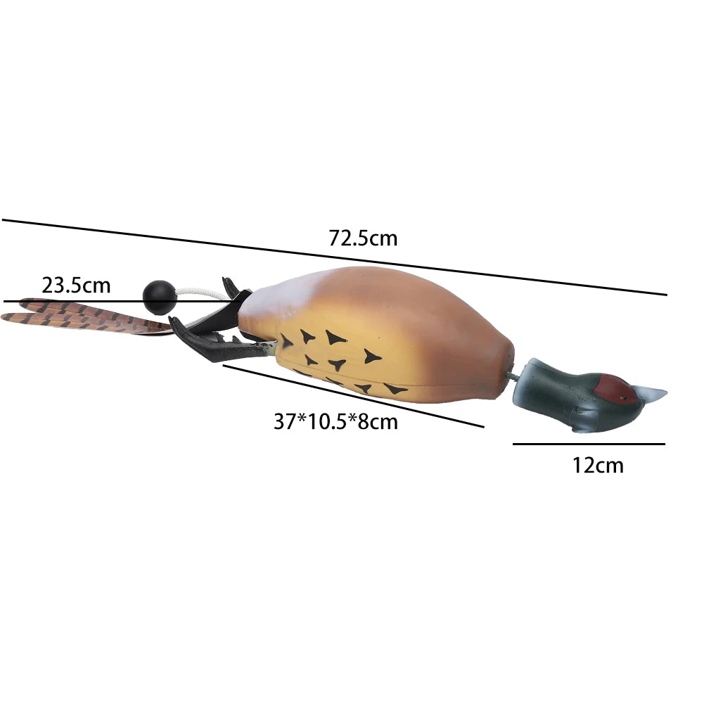 Pheasant Dummy Bumper Toy for Hunting Retriever Dog Training,Hunting Duck Recognition Trainers Pet Dog Interactive Training Toys