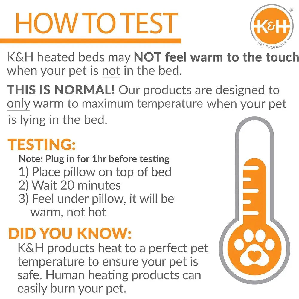 Heated Dog Bed Indoor, Thermo-Snly Sleeper with Removable Waterproo Heated Pad, Calming Pillow Pet Bed, hine Washable, Saety Lis