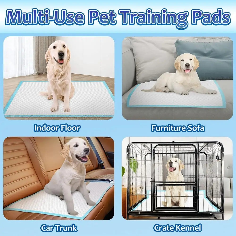 Extra Large 30x36 30 Count Super Absorbent Pee Pads for Dogs, Disposable Urine Bed Pads, Thick XXL Puppy Pads for Indoor, Outdoo