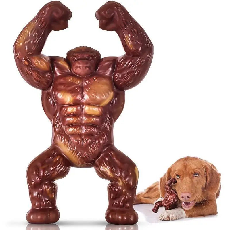 Dog Toys Teeth Grinding Toy Chewing Nylon Beef Flavor Toy Pressure Reducing Play Training Chewing Anti Anxiety Toy Pet Supplies