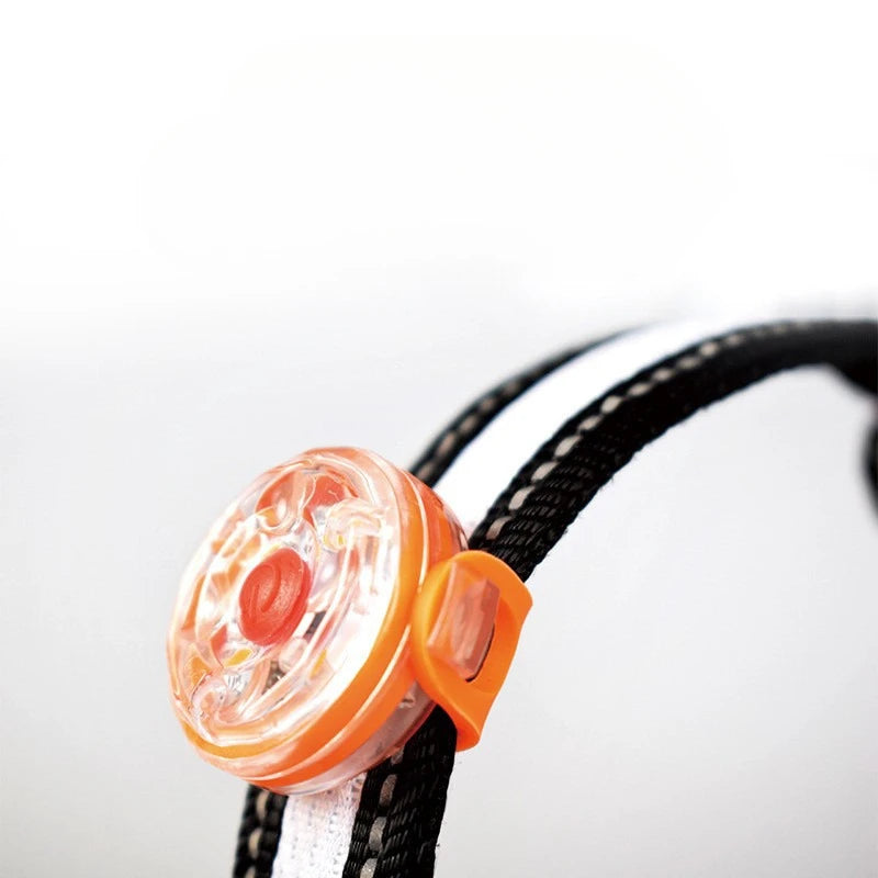 Dogs Collars Anti Loss Pendant Waterproof Safety LED Flashing Light USB Rechargeable LED Light Pendant For Dogs Cats Pets