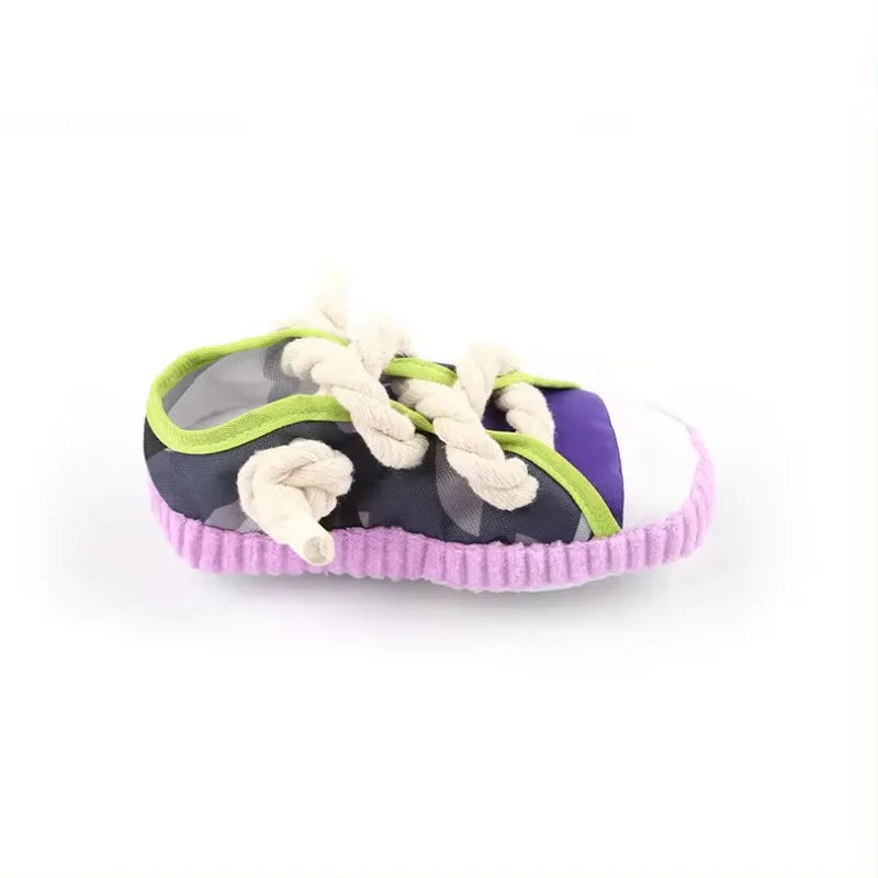 Dog Chewing Toy Teeth Dog Funny Shoe Shaped Toy Puppy Biting Playing Puppy Interactive Pet Dog Supplies For Small Meduim Dogs