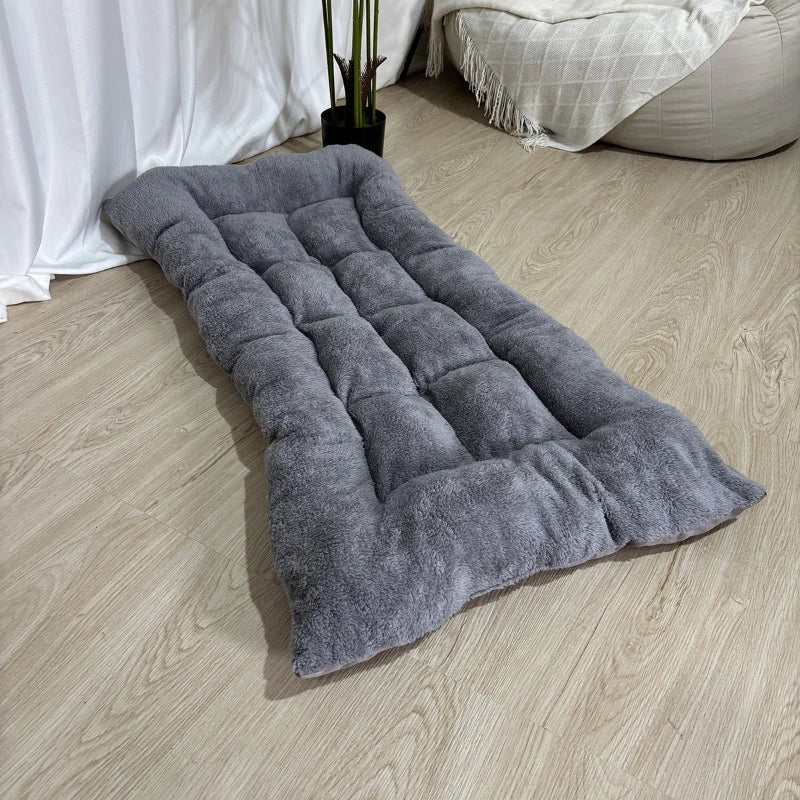 Dog Bed Mat Large Size Sleeping Pad for Winter Use Keep Warm Double-sided Use Golden Retriever Stress-relieving Sleeping Pad