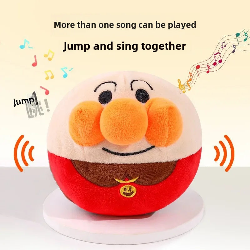 New Interactive Dog Toys Puzzle Electric Plush Jumping Ball USB Rechargeable Clown Cartoon Dog Training Toy Piggy Pet Product