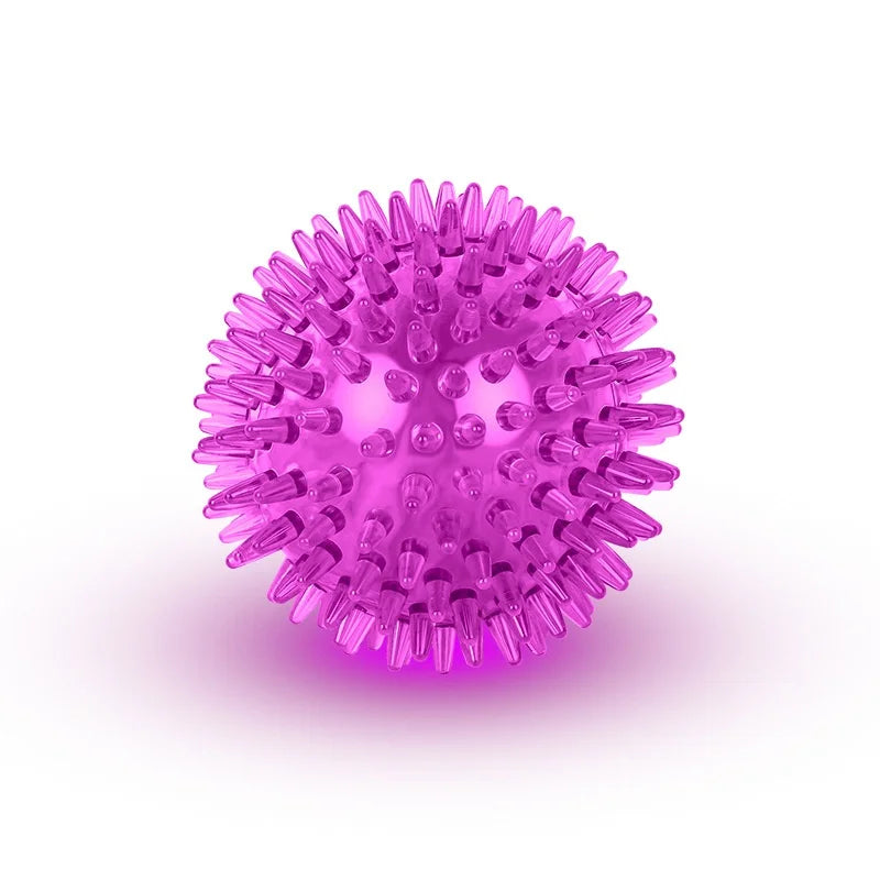 New Pet Toy Ball Cat Puppy Sounding Toy Tooth Cleaning Ball Training Pet Teeth Chewing Toy Thorn Balls Accessories