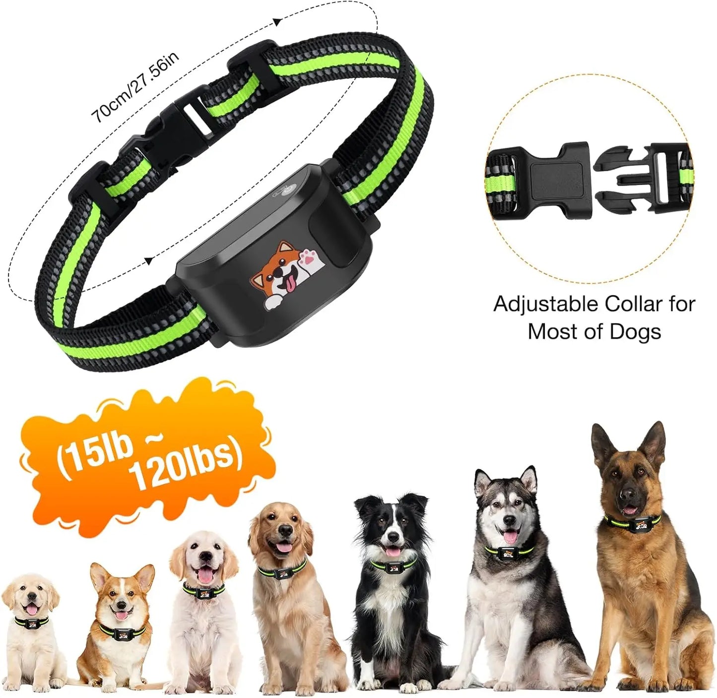 Outdoor Gps Wireless Dog Fence System App Geo Fence Bluetooth Training Collar Waterproof Rechargeable