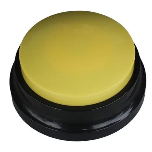 Dog Button Record Talking Pet Communication Vocal Training Interactive Toy Bell Ringer Pet Supplies Dog Training Supplies