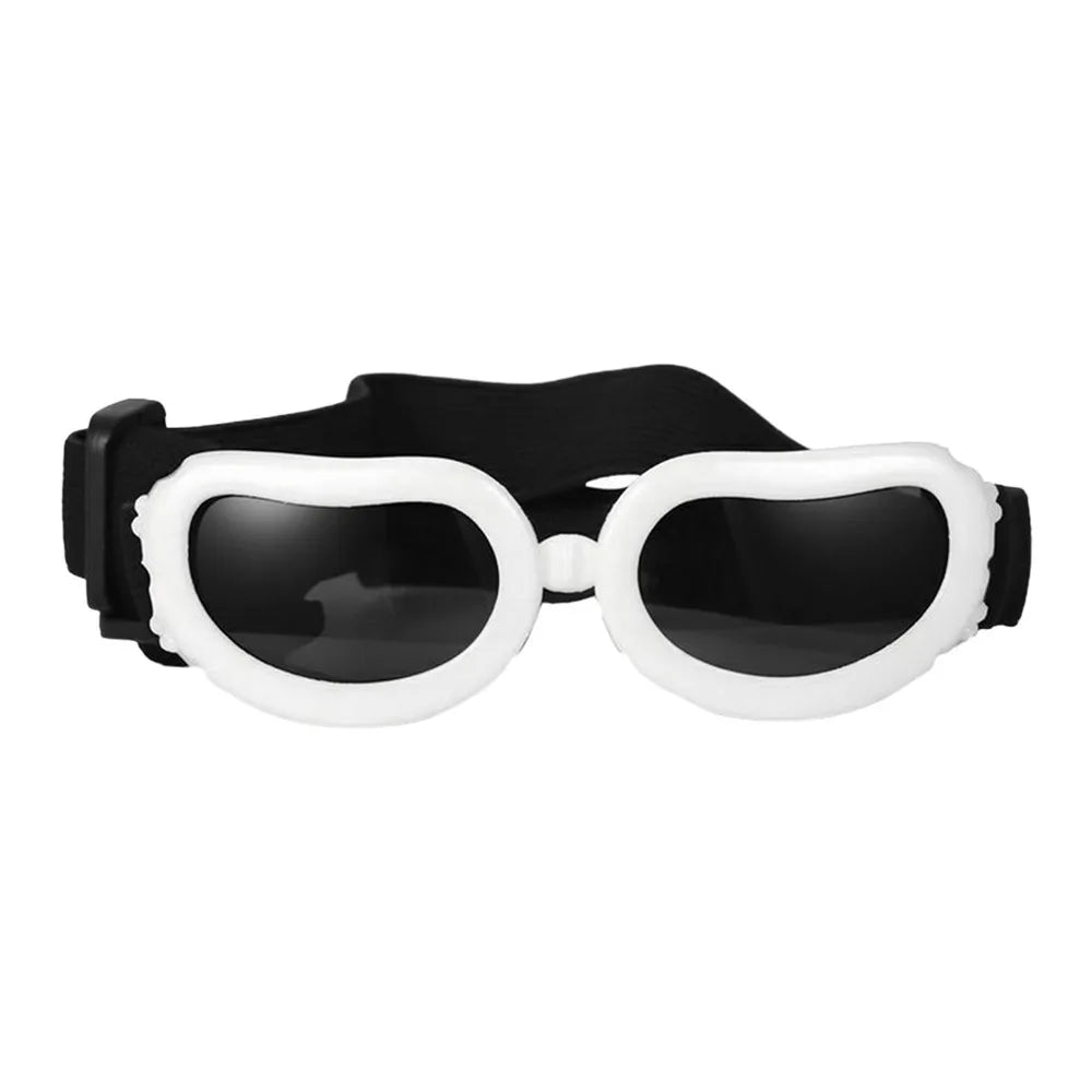 Fashion Small Dog Sunglasses UV Protection Goggles Eye Wear Protection Pet Accessories for Dogs Adjustable Waterproof Glasses