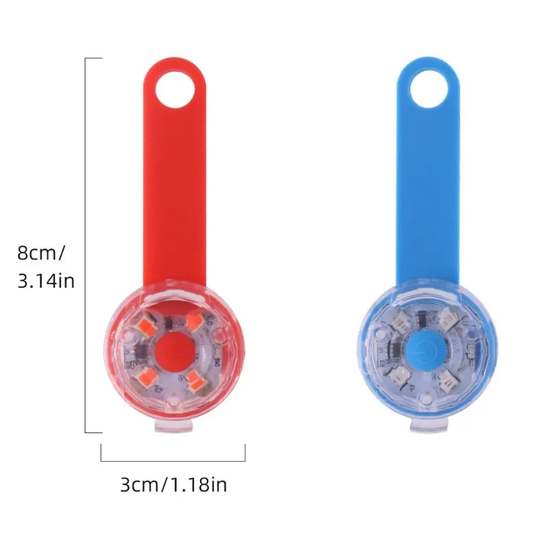 Dogs Collars Anti Loss Pendant Waterproof Safety LED Flashing Light USB Rechargeable LED Light Pendant For Dogs Cats Pets