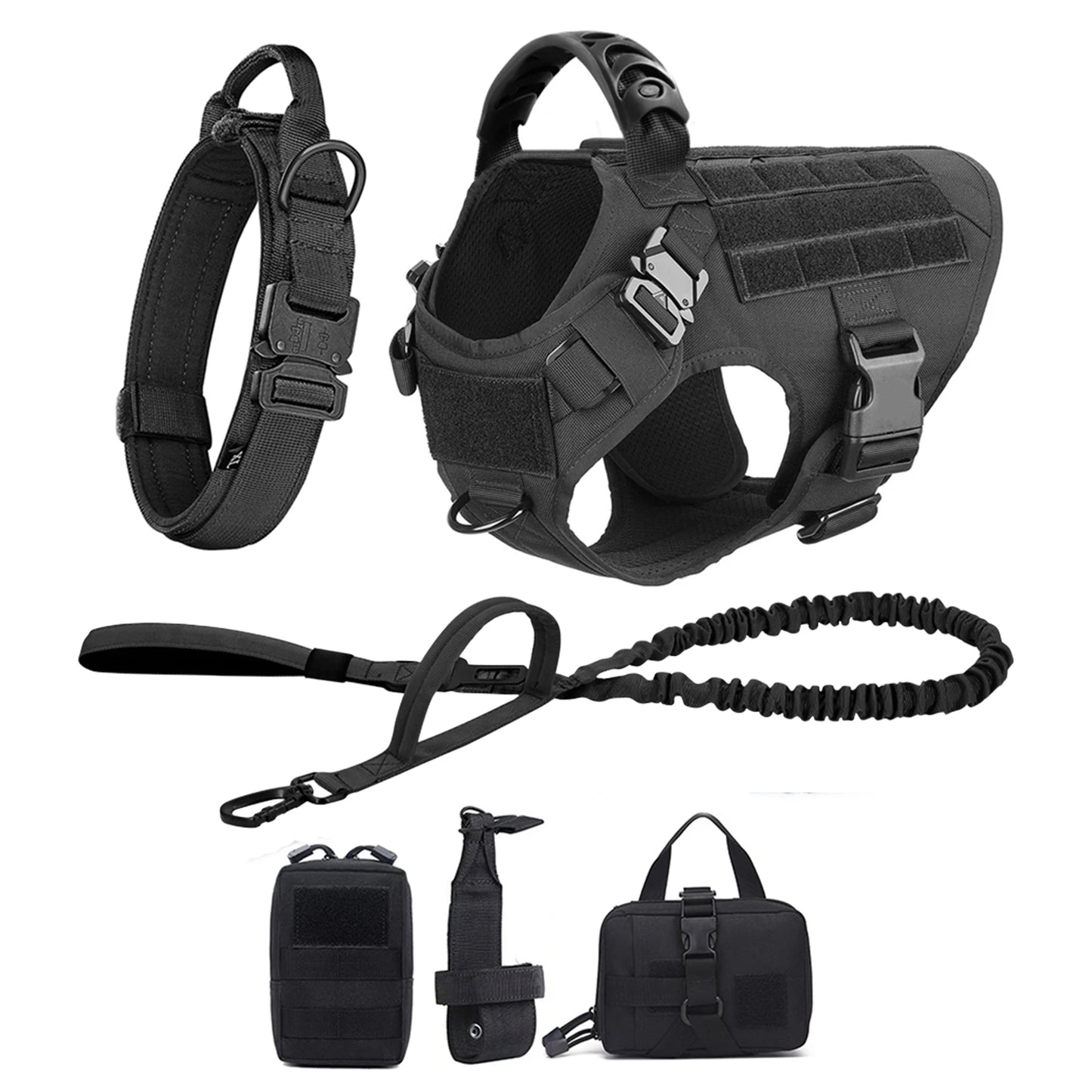 Large Dog Harness for German Shepherd Malinois Training Walking Pet Vest Dog Harnesses For Medium Large Dogs Accessories
