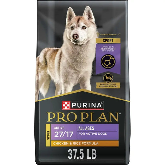 Active, High Protein Dog ood, SPORT 27/17 Chicken and Rice ormula - 37.5 lb. Bag