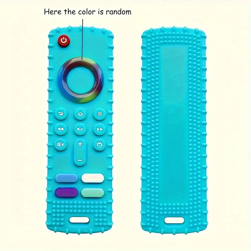 1Pc Chew Dog Teething Toy Silicone Remote Control for Puppies-Multi-Color Options Available,Silicone Material,Pet Teething Stick