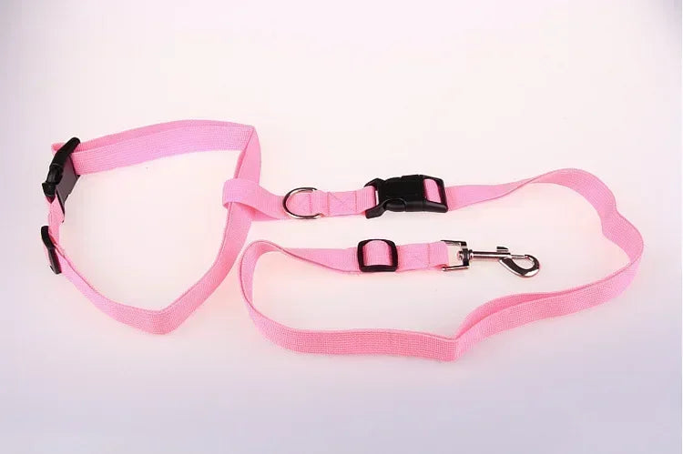 Chest Hands 1PC Belt Traction Walking Pet Lead Gift Free Rope Cat Running Pets Adjustable Strap Waist Jogging Supplies Dog Leash