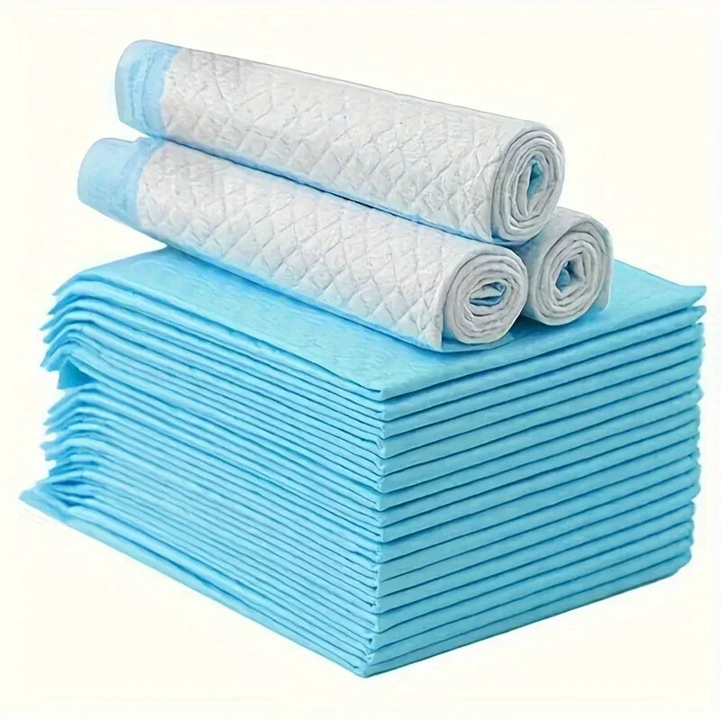 40/50/100/200pcs Super Absorbent Odor-Control Disposable Dog Diapers & Training Pads