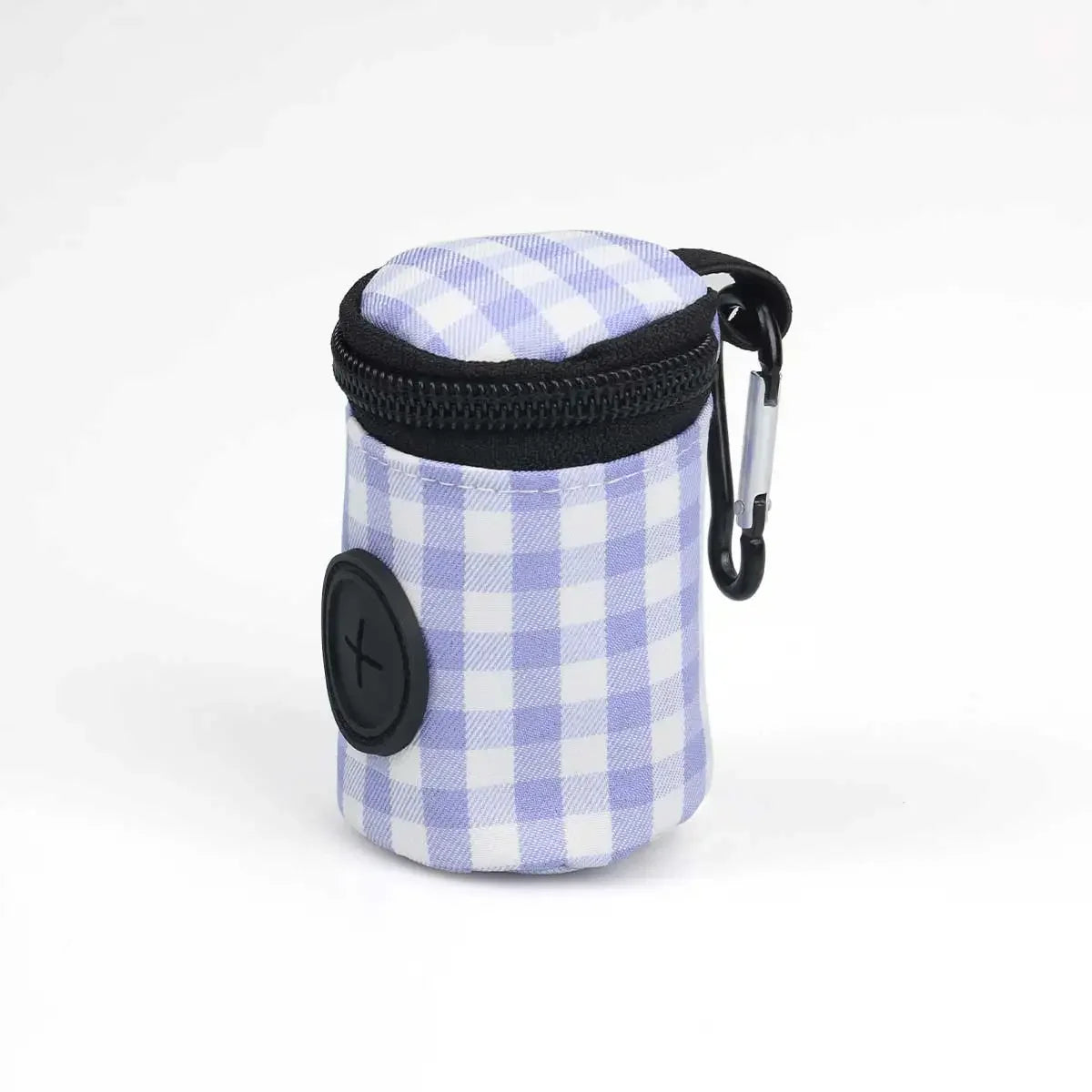 Pet waste bag Checkered pattern  Fashionable Easy to carry when going out  Waste bag for dog feces Outdoor litter collection bag