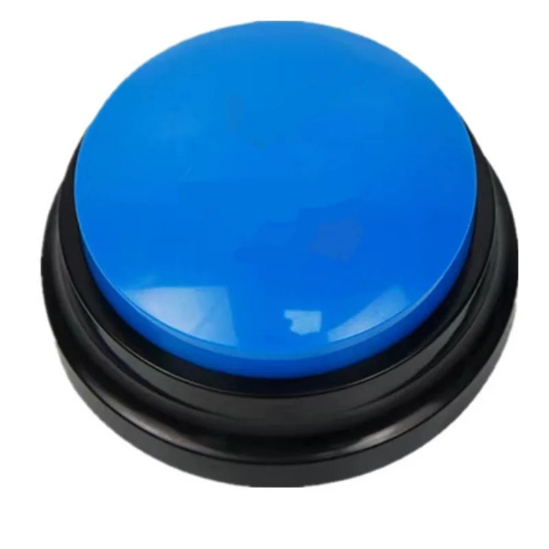 Dog Button Record Talking Pet Communication Vocal Training Interactive Toy Bell Ringer Pet Supplies Dog Training Supplies