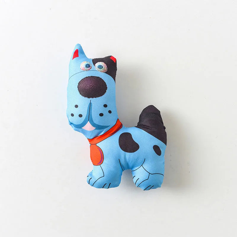 Squeaky Dog Chew Toys Bite Resistant Teeth Grinding Toys for Dogs Cats Interactive Play Boredom Relief Training Pet Toys