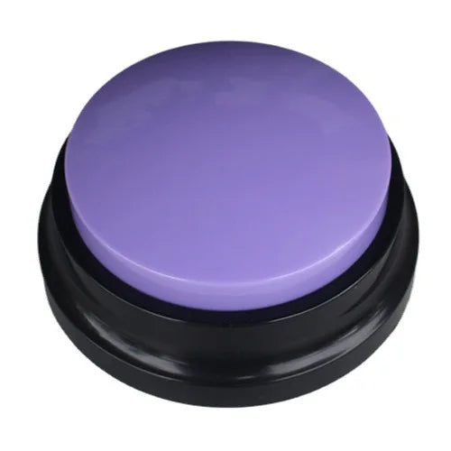 Dog Button Record Talking Pet Communication Vocal Training Interactive Toy Bell Ringer Pet Supplies Dog Training Supplies
