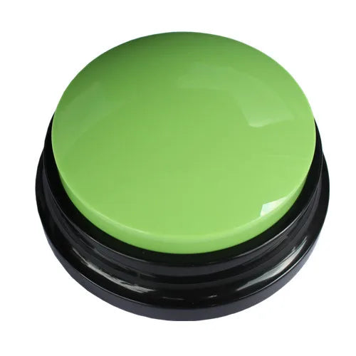 Dog Button Record Talking Pet Communication Vocal Training Interactive Toy Bell Ringer Pet Supplies Dog Training Supplies