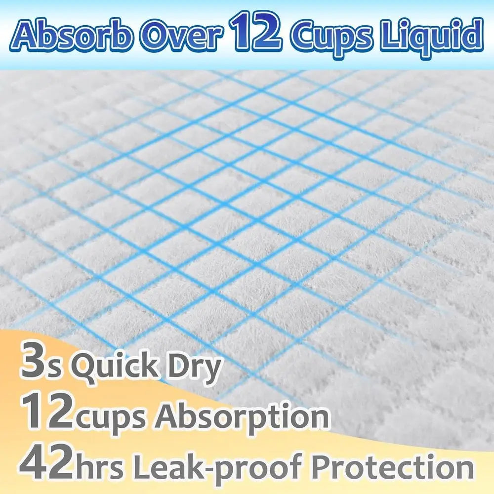 Extra Large 30x36 30 Count Super Absorbent Pee Pads for Dogs, Disposable Urine Bed Pads, Thick XXL Puppy Pads for Indoor, Outdoo