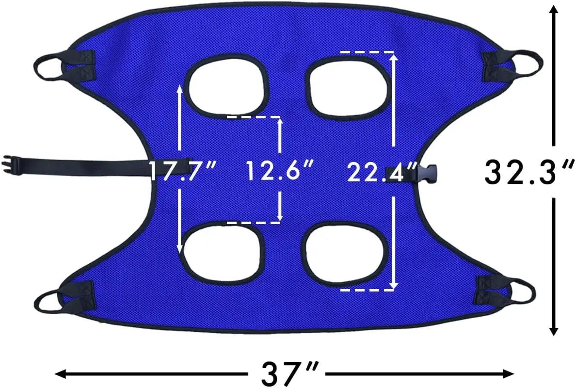 Pet Dog Grooming Hammock for Nail Trimming, Restraint Harness for Large Dogs with Clippers and Comb
