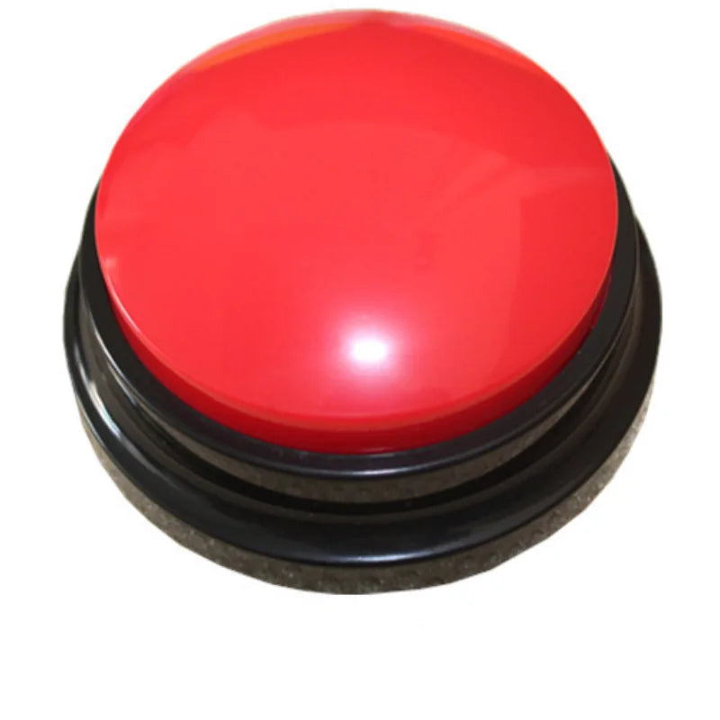 Dog Button Record Talking Pet Communication Vocal Training Interactive Toy Bell Ringer Pet Supplies Dog Training Supplies