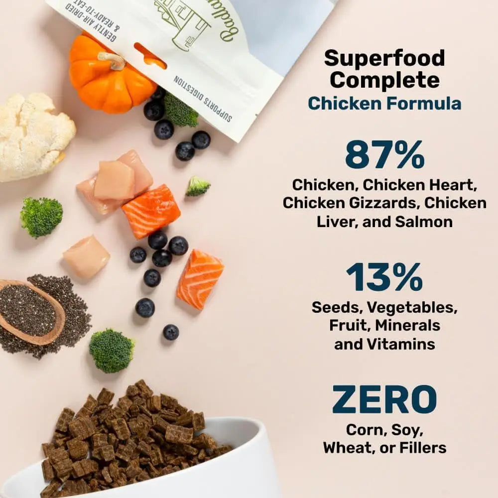 by Katherine Heigl – Superood Complete Air-Dried Chicken Dog ood – High Protein with Superoods or Daily Welln& istent Nutrition