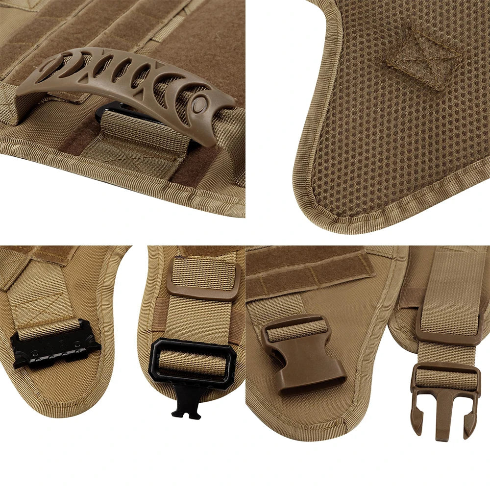 Large Dog Harness for German Shepherd Malinois Training Walking Pet Vest Dog Harnesses For Medium Large Dogs Accessories