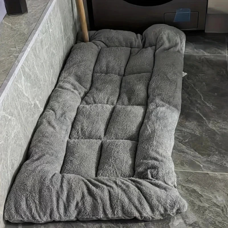 Dog Bed Mat Large Size Sleeping Pad for Winter Use Keep Warm Double-sided Use Golden Retriever Stress-relieving Sleeping Pad