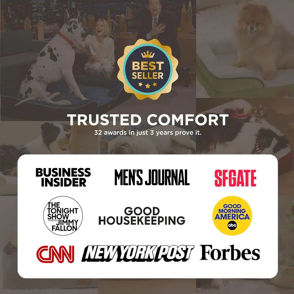 Jumbo Orthopedic Dog Bed or Extra Large Dogs - Washable XLarge Dog Cat Bed Waterproo, Comort Dogs Couch Soa with Washable Remova