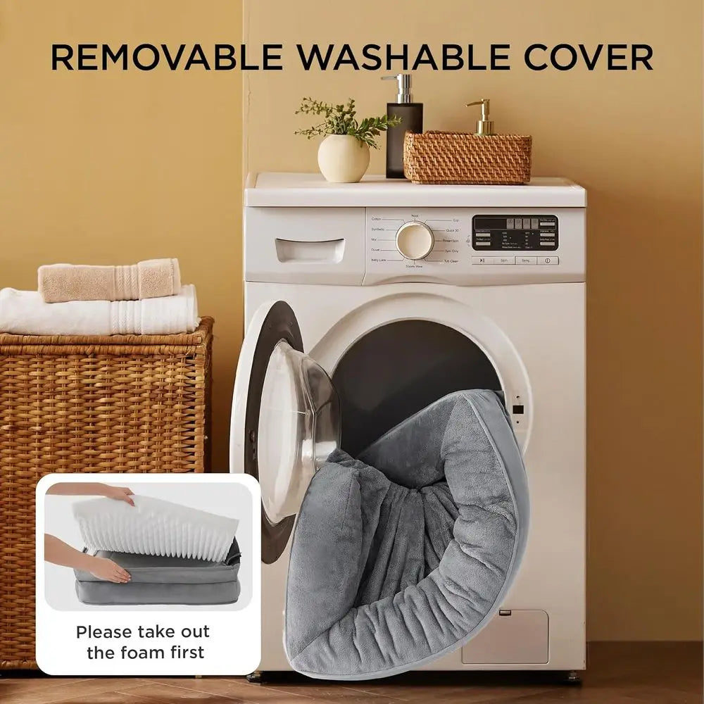 Jumbo Orthopedic Dog Bed or Extra Large Dogs - Washable XLarge Dog Cat Bed Waterproo, Comort Dogs Couch Soa with Washable Remova
