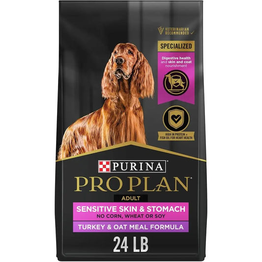 Sensitive Skin and Stoh Dry Dog ood Turkey and Oat Meal - 24 lb. Bag