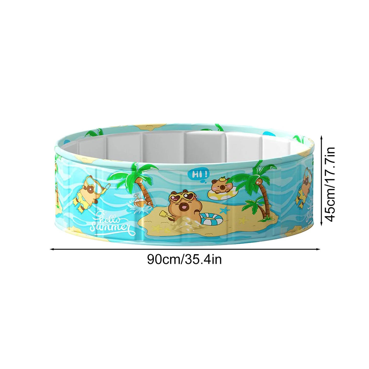 90/120/160cm Foldable Kids Pool Wading Pool Kids Swimming Pool Baby Framed Pools Pet Bath kid Basin Pet Pool Dog Bathing Tub