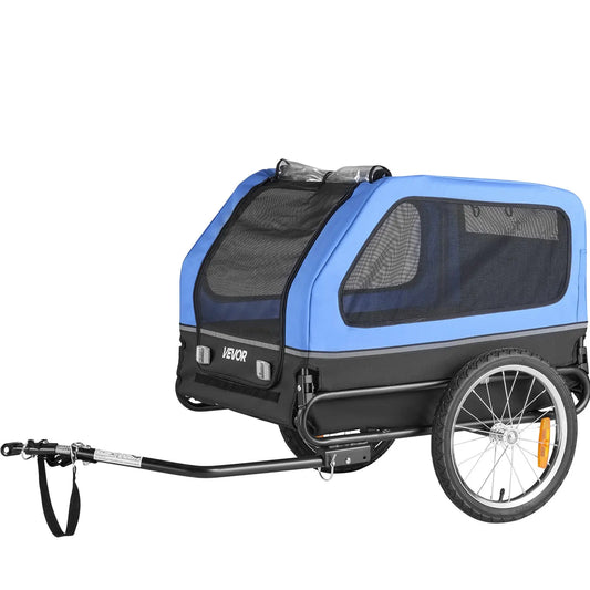 Dog Bike Trailer, Supports Up To 88 Lbs, Pet Cart Bicycle Carrier For Small & Large Dogs, Easy Folding Frame With Quick Release