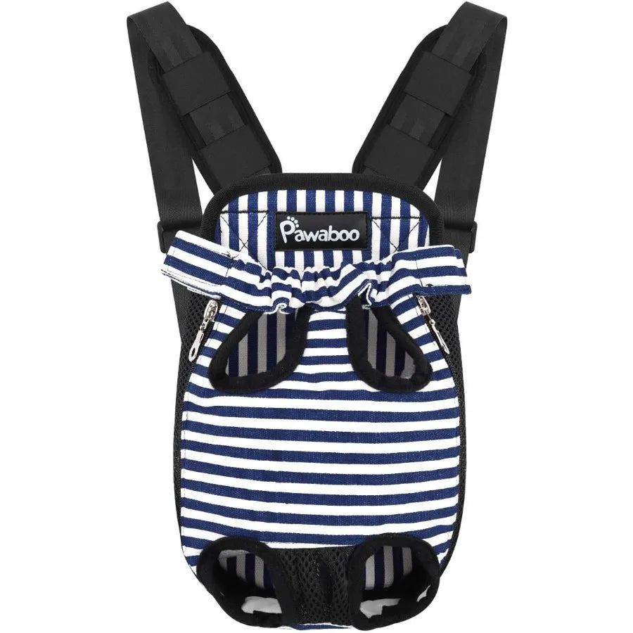 Adjustable Pet Carrier Backpack with Legs Out Design for Small to Medium Dogs and Cats Ideal for Traveling Hiking and Camping E