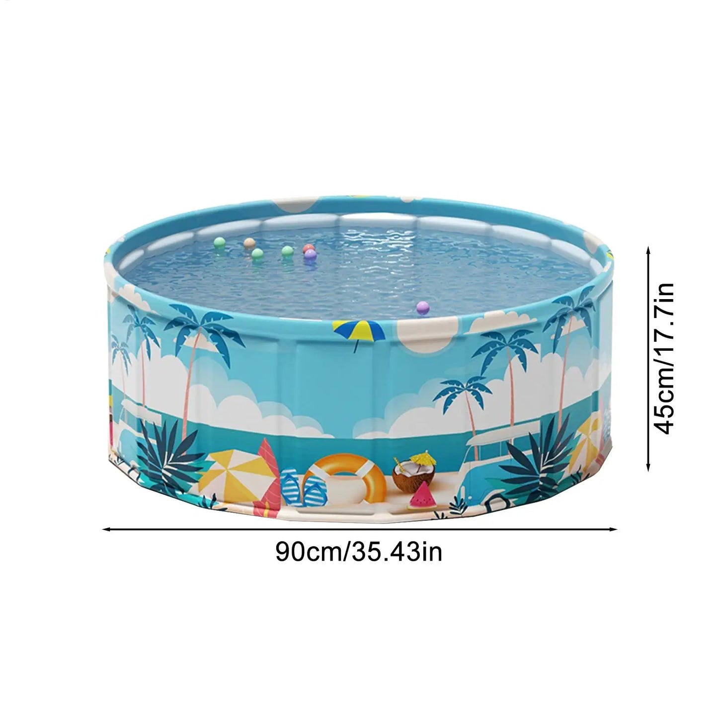 90/120/160cm Foldable Kids Pool Wading Pool Kids Swimming Pool Baby Framed Pools Pet Bath kid Basin Pet Pool Dog Bathing Tub