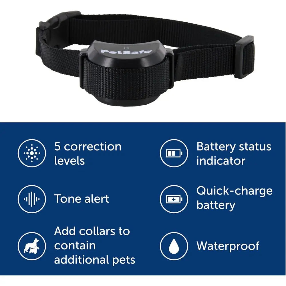 Portable Wireless Dog Fence - No Digging Needed - Covers Up to 3/4 Acre - Suitable for Dogs Over 5lbs