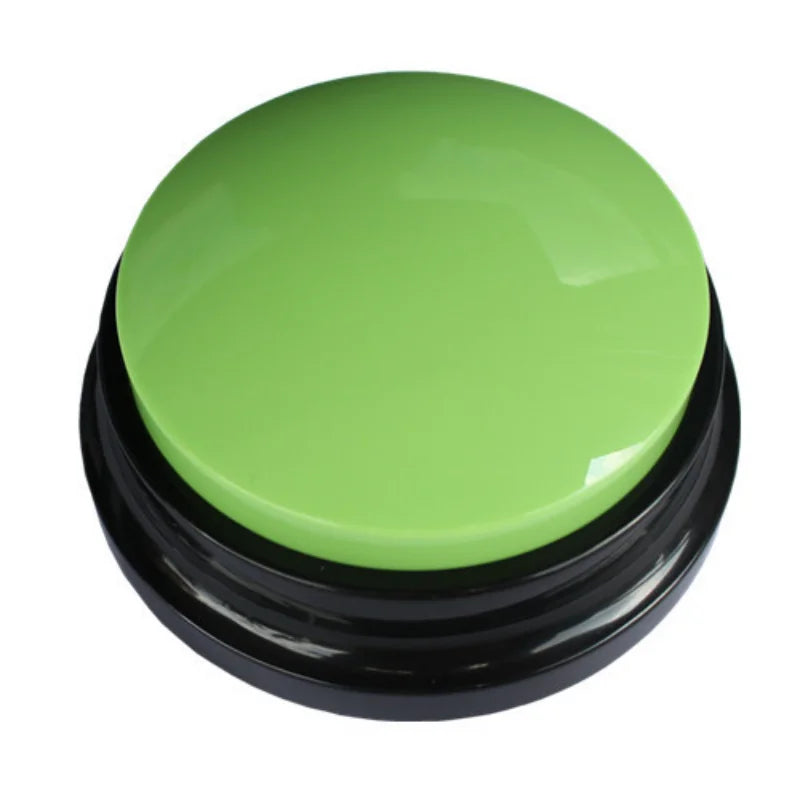 Dog Button Record Talking Pet Communication Vocal Training Interactive Toy Bell Ringer Pet Supplies Dog Training Supplies