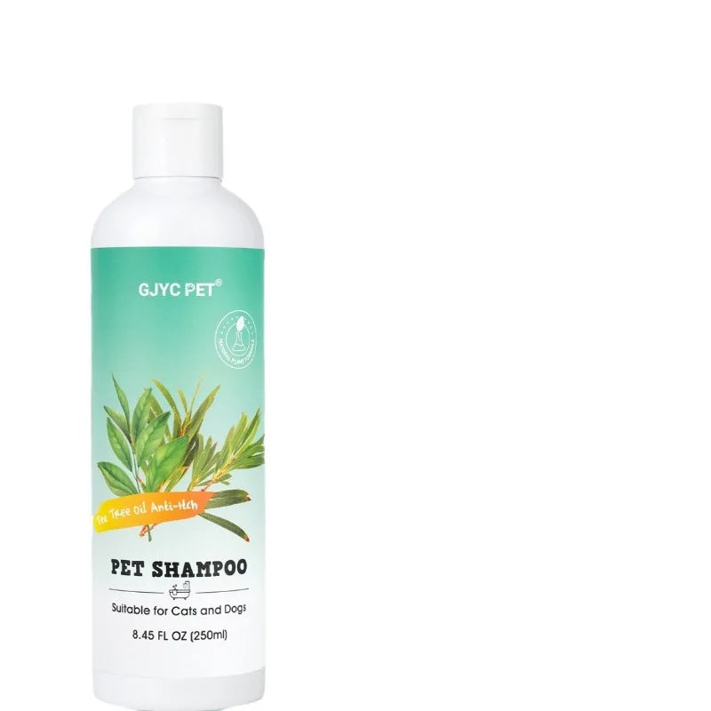 Tea Tree Oil Pet Shampoo for Dogs Cats Anti Itch Bath Wash with Allergy Relief Smell Reduction Inflammation Soothing