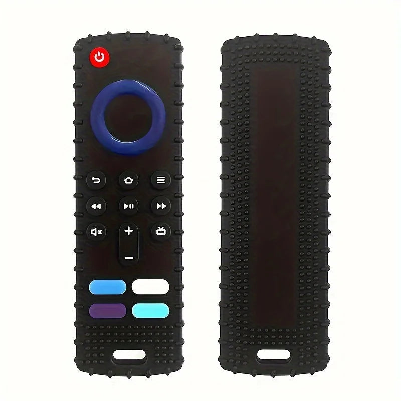 1Pc Chew Dog Teething Toy Silicone Remote Control for Puppies-Multi-Color Options Available,Silicone Material,Pet Teething Stick