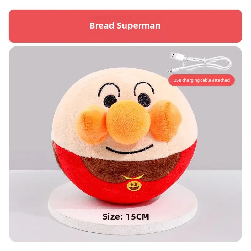 New Interactive Dog Toys Puzzle Electric Plush Jumping Ball USB Rechargeable Clown Cartoon Dog Training Toy Piggy Pet Product
