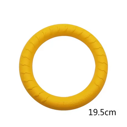 Dog Toy Bite Resistant Circular Frisbee Pet Toy Outdoor Dog Training Rope Toy Ball Grinding Teeth Pet Products Interactive Toy